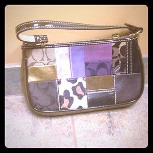 Authentic Patchwork Coach Bag