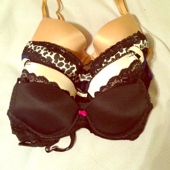Victoria secret & Charlotte Russe bras 32-34 B