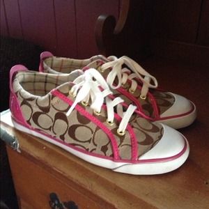 Coach shoes /barely worn/ like new