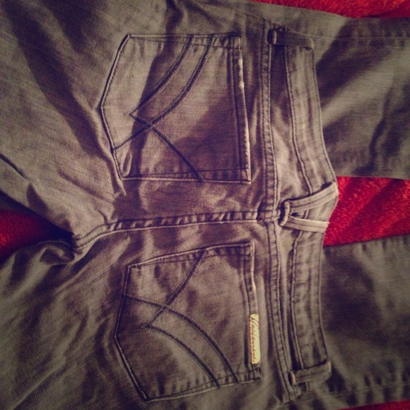 Gray William Rast denim.