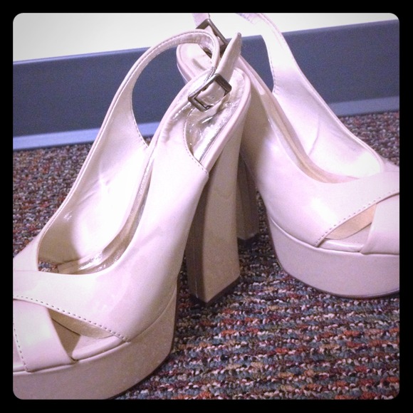 Nude Forever 21 Pumps/Heels