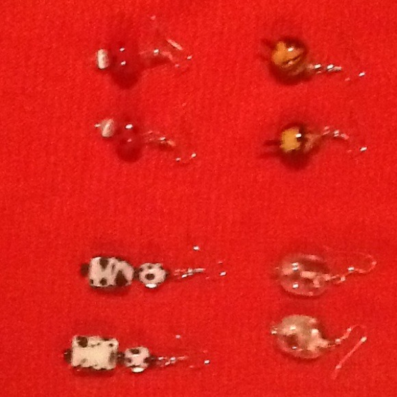Handmade earrings 4 pr for $10!  Or $3 each!