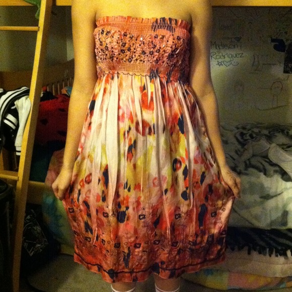 Strapless dress for shoesgal83