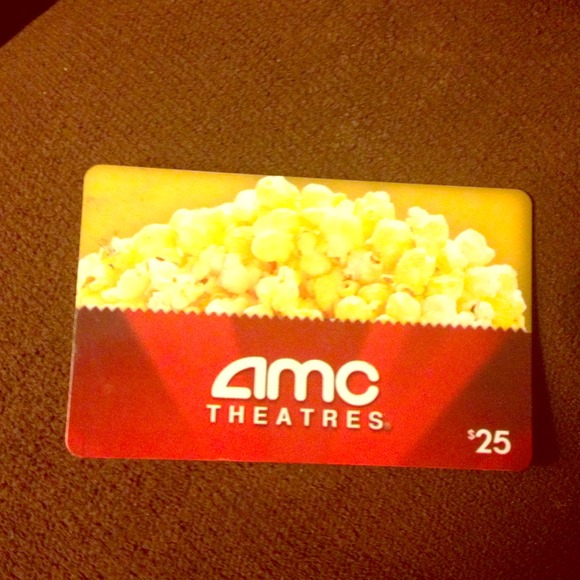 25 AMC movie card