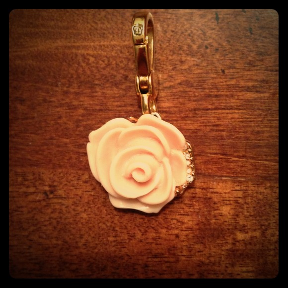 ⭐REDUCED⭐ Juicy Couture Rose with Side Stone Charm