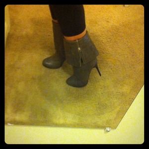 ❌Sold❌Grey Addiction High Heel Boots