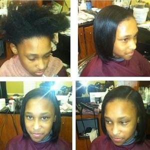 Products for natural hair. Leaves hair manageable