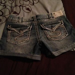 Silver Jeans Shorts