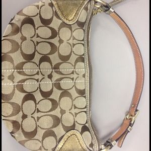 Gold Coach purse