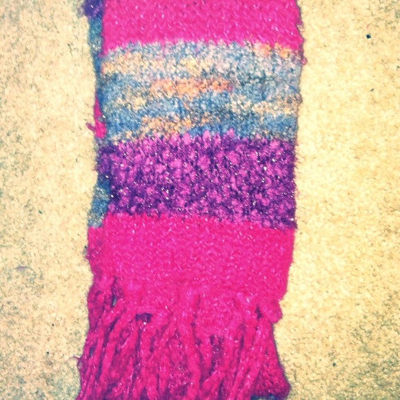 Cute Pink & Purple Scarf