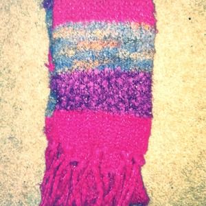 Cute Pink & Purple Scarf