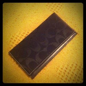 Check-book holder / wallet