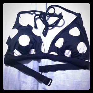 Victorias Secret Pink polka dot bikini top