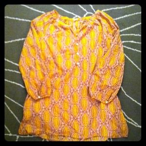 JCREW Boho Style Top