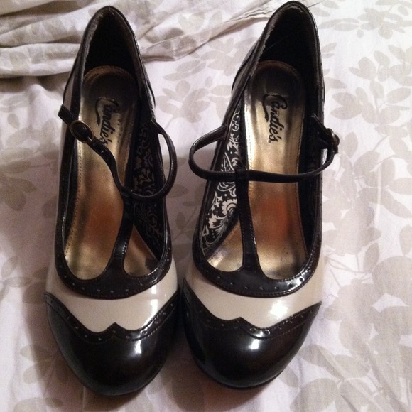 Brown & Taupe Strap Shoes
