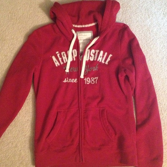 Red sweatshirt/jacket