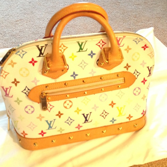 SOLD Authentic Louis Vuitton Multicolor Alma bag