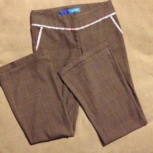 Pinstripe pants