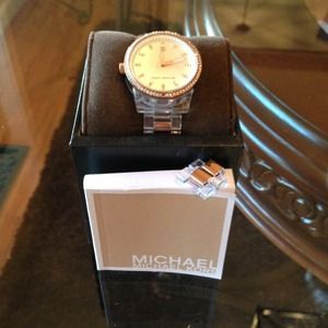 Michael Kors watch.  Have box and extra link.
