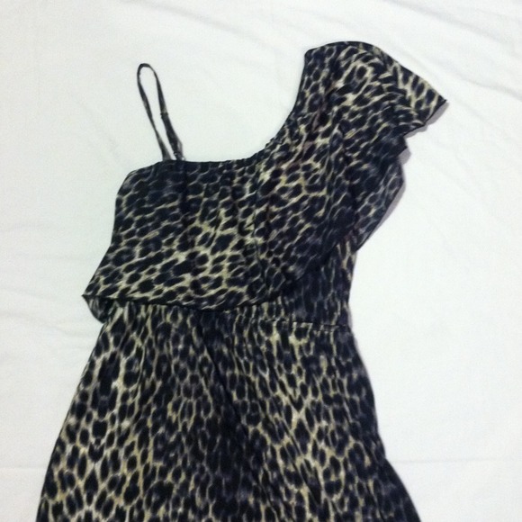 ❌ BUNDLED girly cheetah print dress Size Sm NEW - Picture 2 of 3