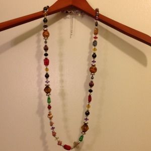 18" bead necklace