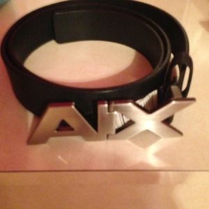Armani Exchange belt size 34 black