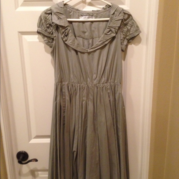 Zara Sateen Dress- so Chic for Easter