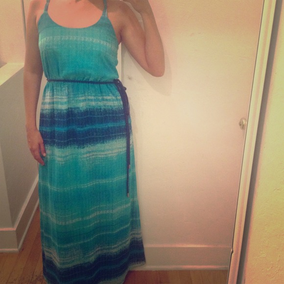 REDUCED Shades of blue maxi dress