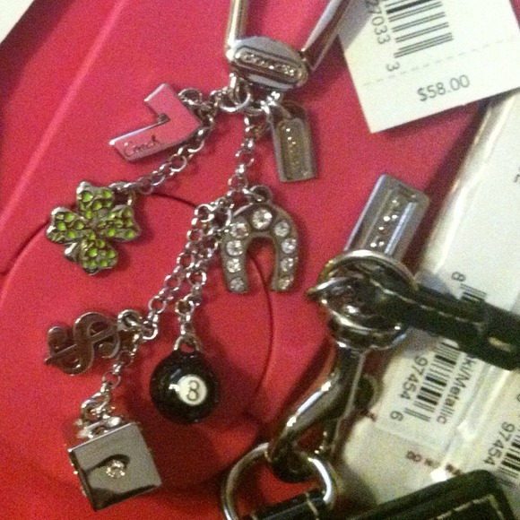 Authentic Coach Lucky Keychain