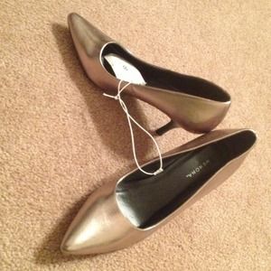 Bronze 2 inch heels!