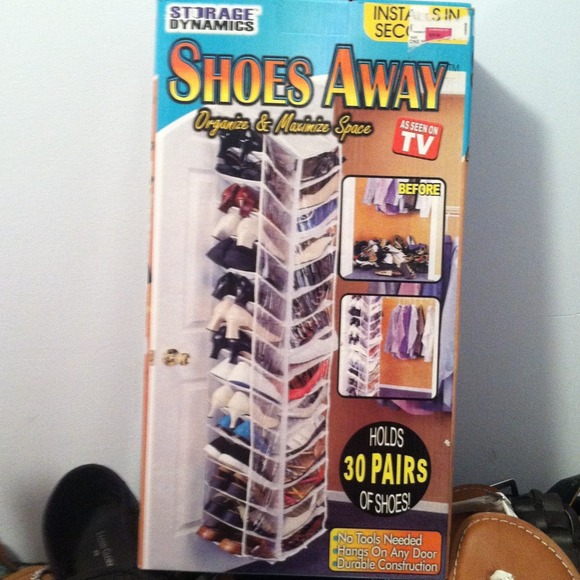 Shoes away never opened
