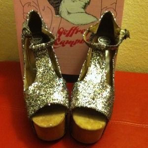 RESERVED JC Foxy Platform--Multi Glitter