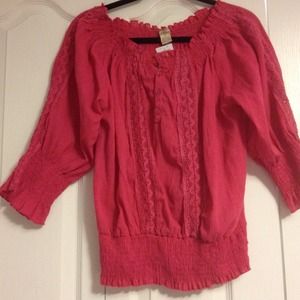 Fuchsia top