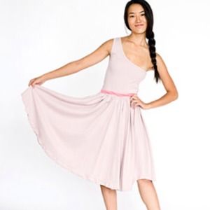 American apparel one shoulder dress: one size