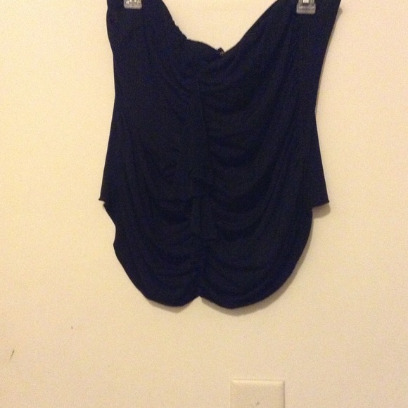 Sexy blk tube top like shirt