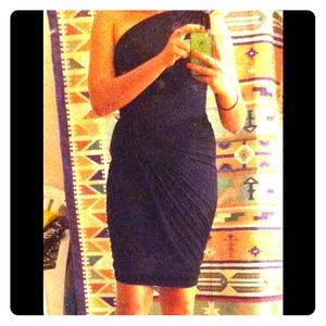 TART one shoulder dress: XS