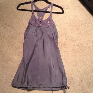 Silk lace racer back top from Forever 21