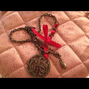 GUESS • black chain necklace•