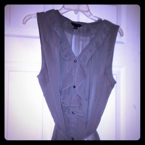 Banana republic see through blouse
