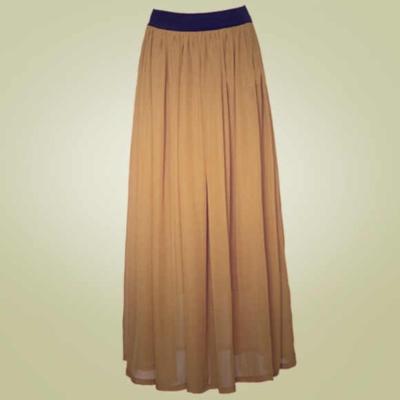 Chiffon maxi skirt bundle