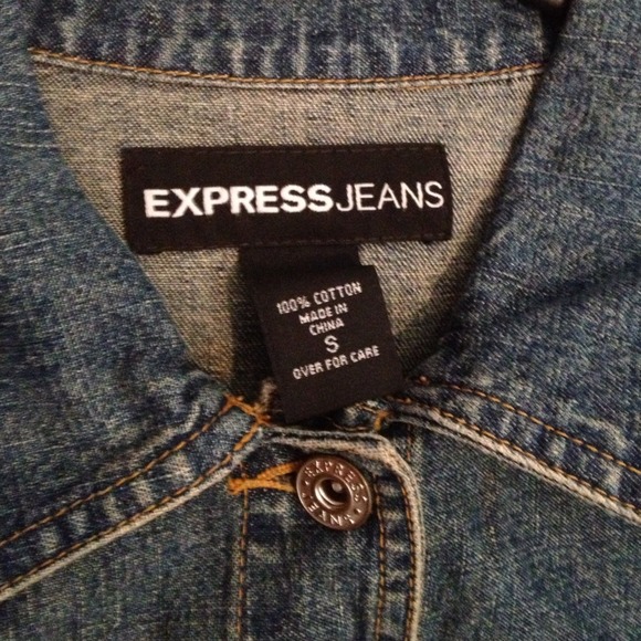 Express jean jacket! - Picture 3 of 3