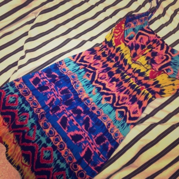 🚫Sold🚫 - Tribal Print Summer Dress.