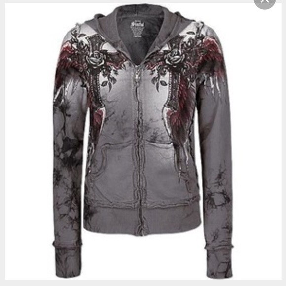 Sinful zip up hoodie
