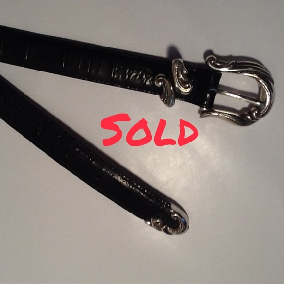 Sold in bundle! Western style black belt