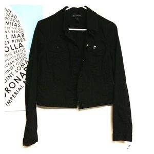 Black I•N•C jean jacket