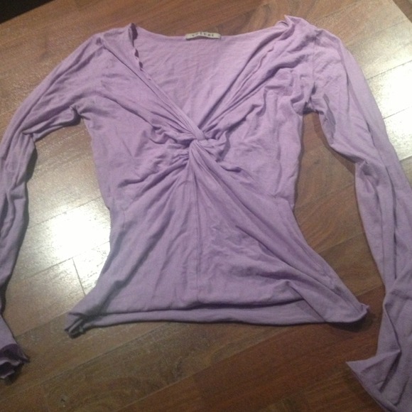 Lilac twist shirt
