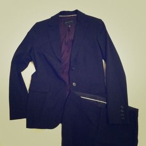 Banana Republic Martin fit navy pant suit