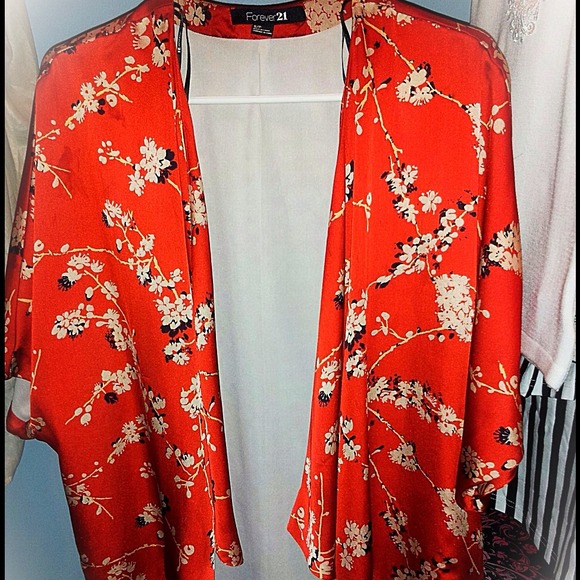 Cherry Blossom Cardigan - Coral