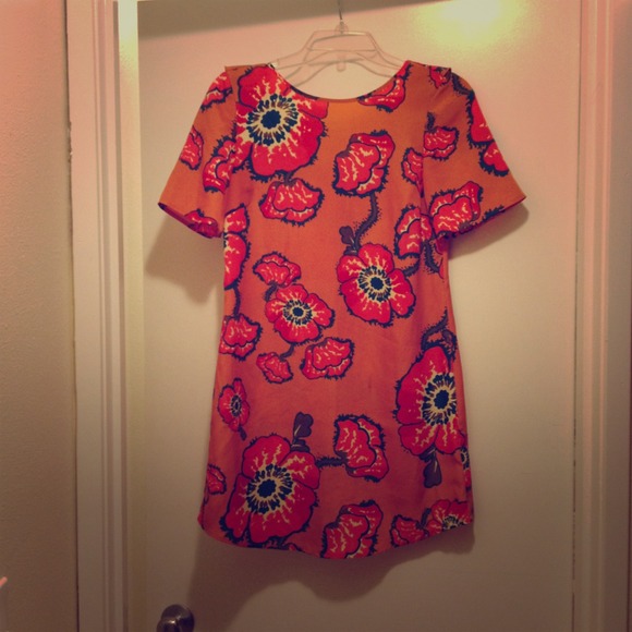 Vintage style floral dress