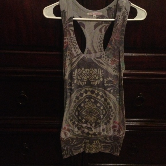 Printed racer back